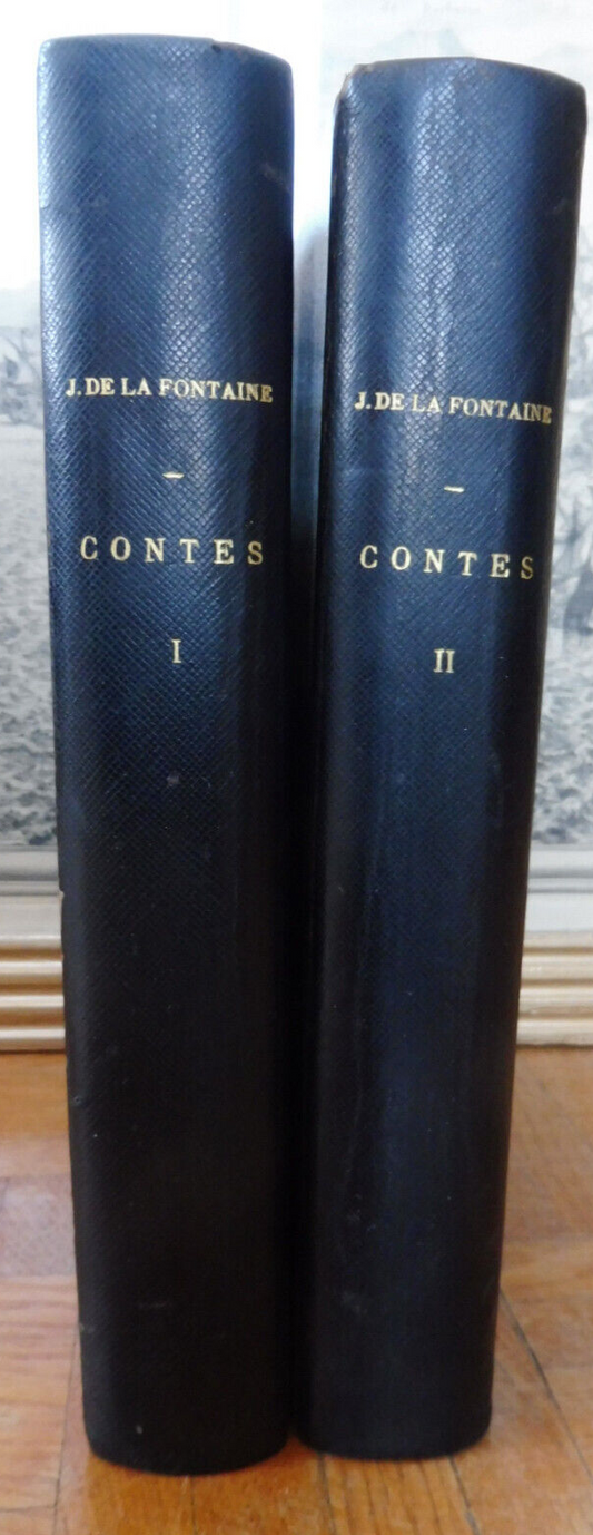Contes de La Fontaine s.d. illus. Lemarié 2/2 NUMEROTE VELIN