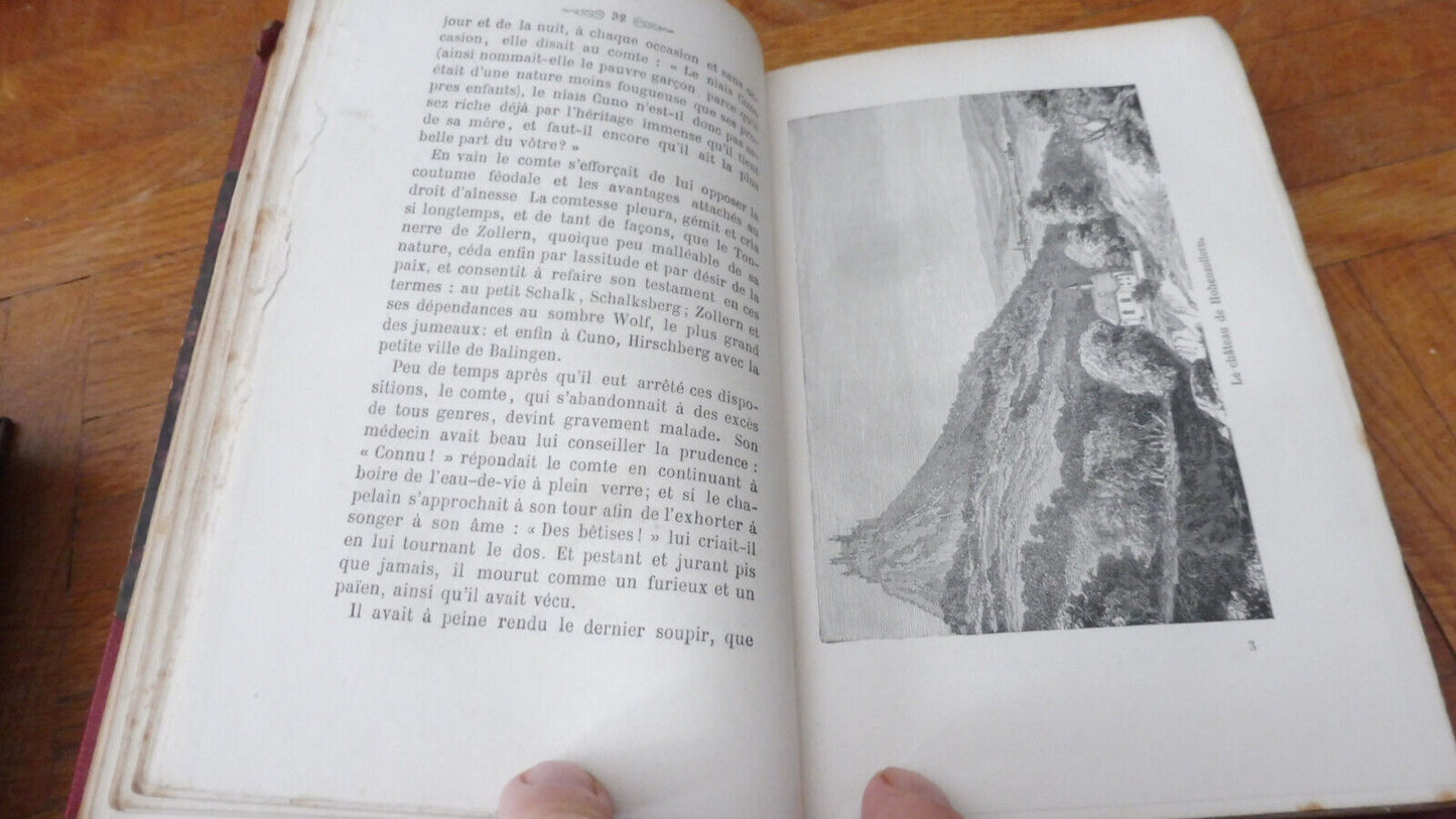 L'Auberge du Spessart. Contes allemands (Hauff) 1884 illus. Bertall