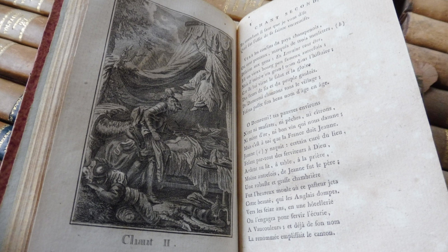 Oeuvres complètes de Voltaire 1785-89 92+2 vol. COMPLET