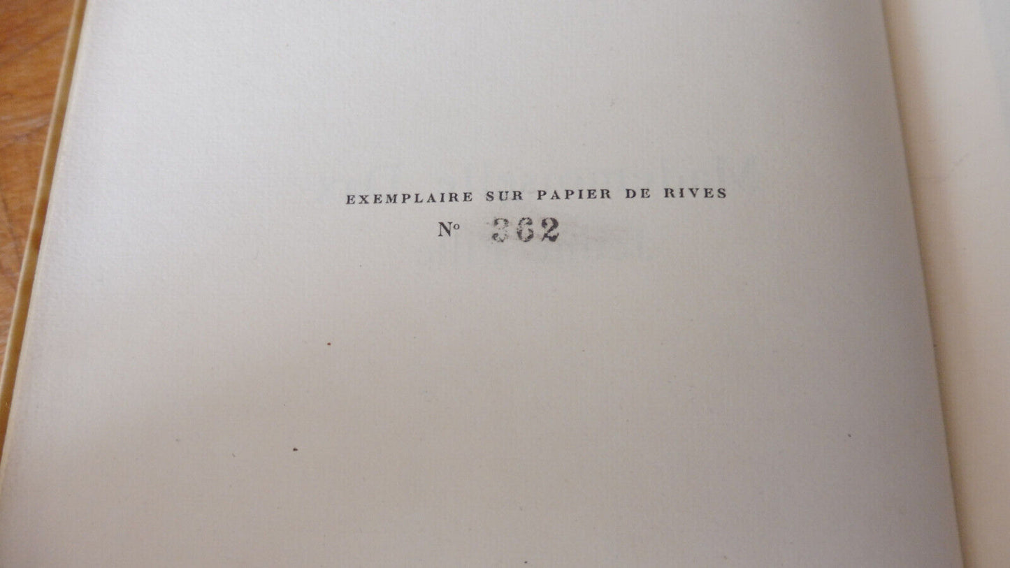 Mademoiselle Dax (Claude Farrère) 1922 illus. Schulz RELIURE LEVITZKY