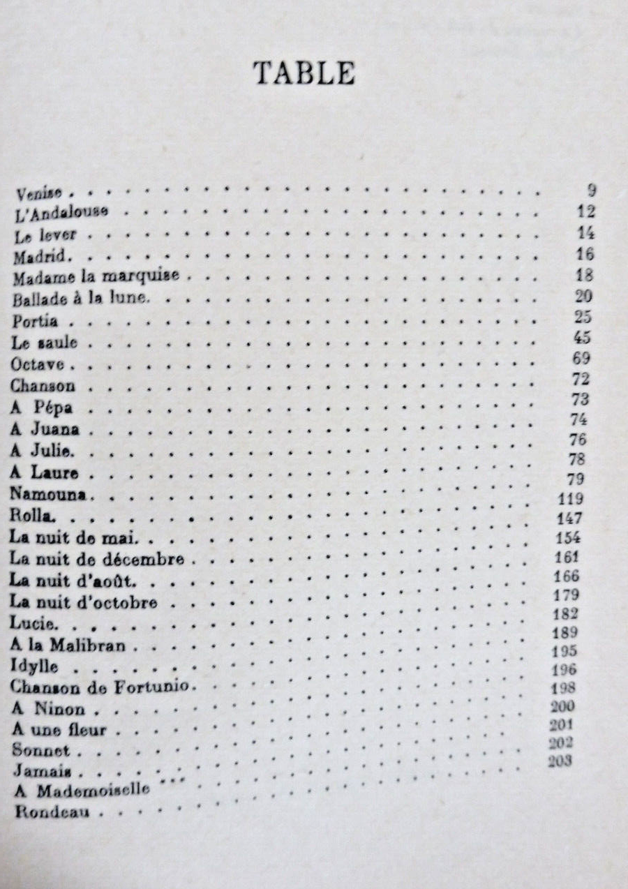 Les plus beaux vers d'Alfred de Musset s.d.