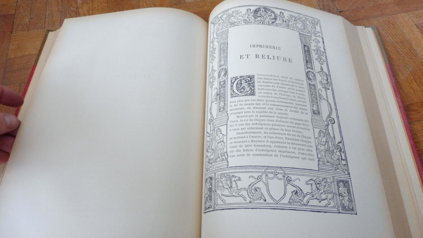 Les Arts du bois, des tissus & du papier (Union Centrale des Arts Déco.) 1883