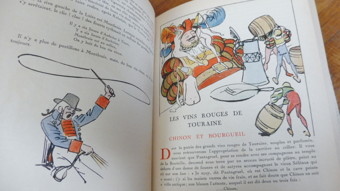 Monseigneur le vin. Anjou-Tourraine, Alsace (Montorgueil) 1927