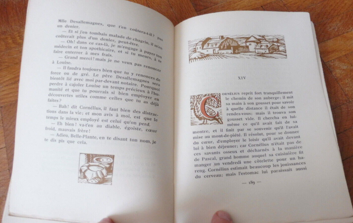 Belle-Plante et Cornélius (Claude Tillier) 1921 illus Deslignières RIVES