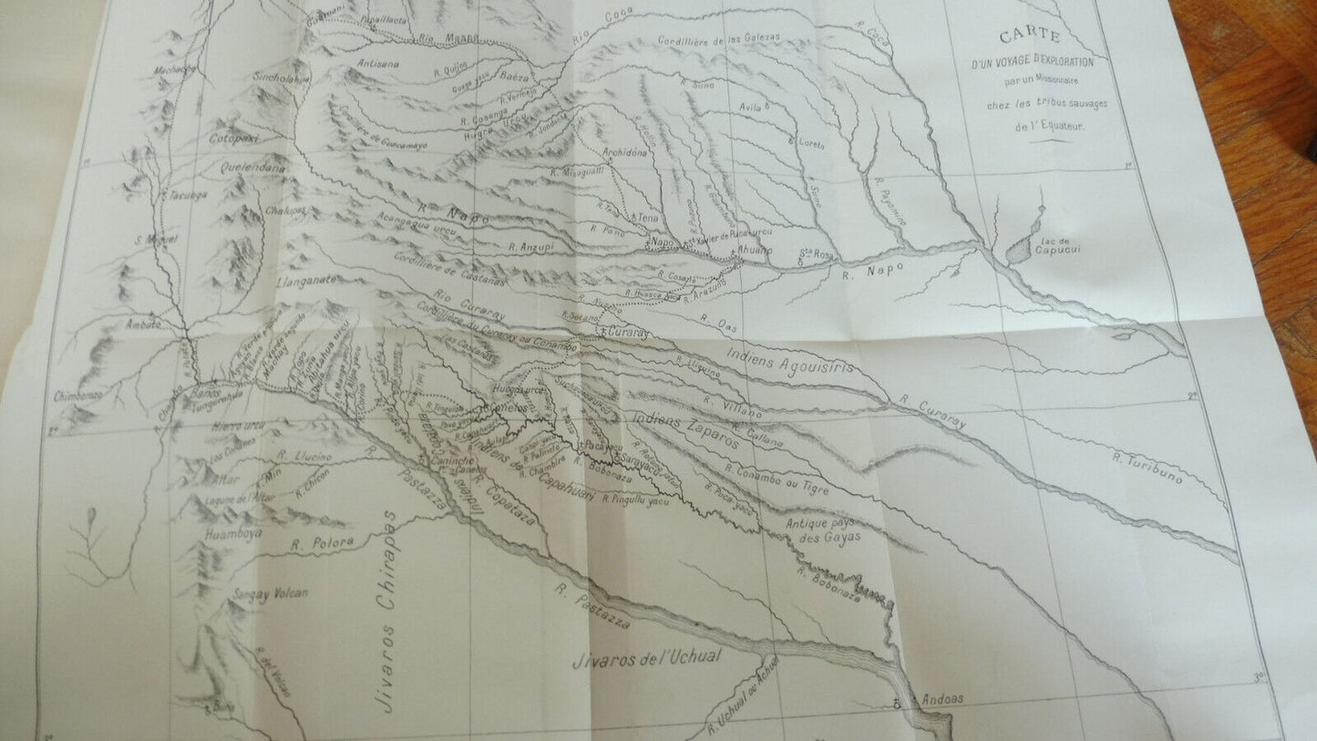 Voyage d'exploration d'un missionnaire dominicain (Magalli) 1889 EQUATEUR