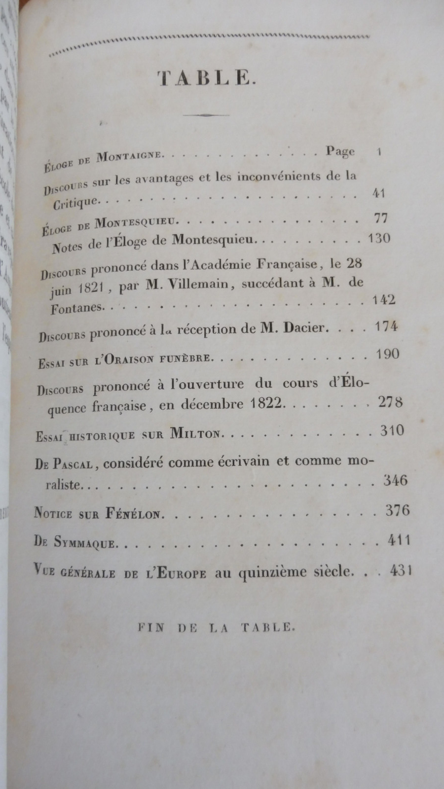 Mélanges historiques et littéraires (Villemain) 1827 3/3