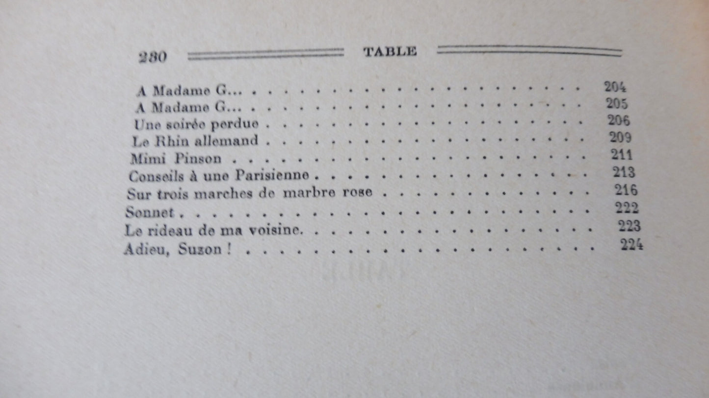 Les plus beaux vers d'Alfred de Musset s.d.