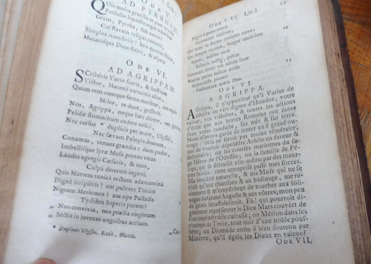 Oeuvres d'Horace (Tarteron trad.) 1710 2/2