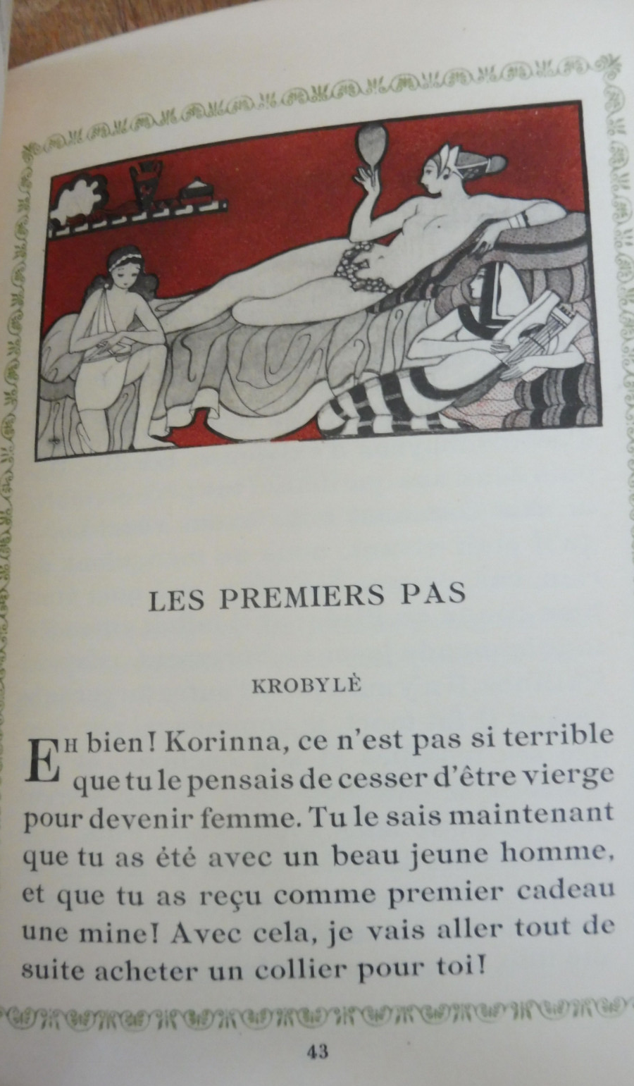 Scènes de courtisanes (Lucien) 1930 illus.Laboccetta JAPON
