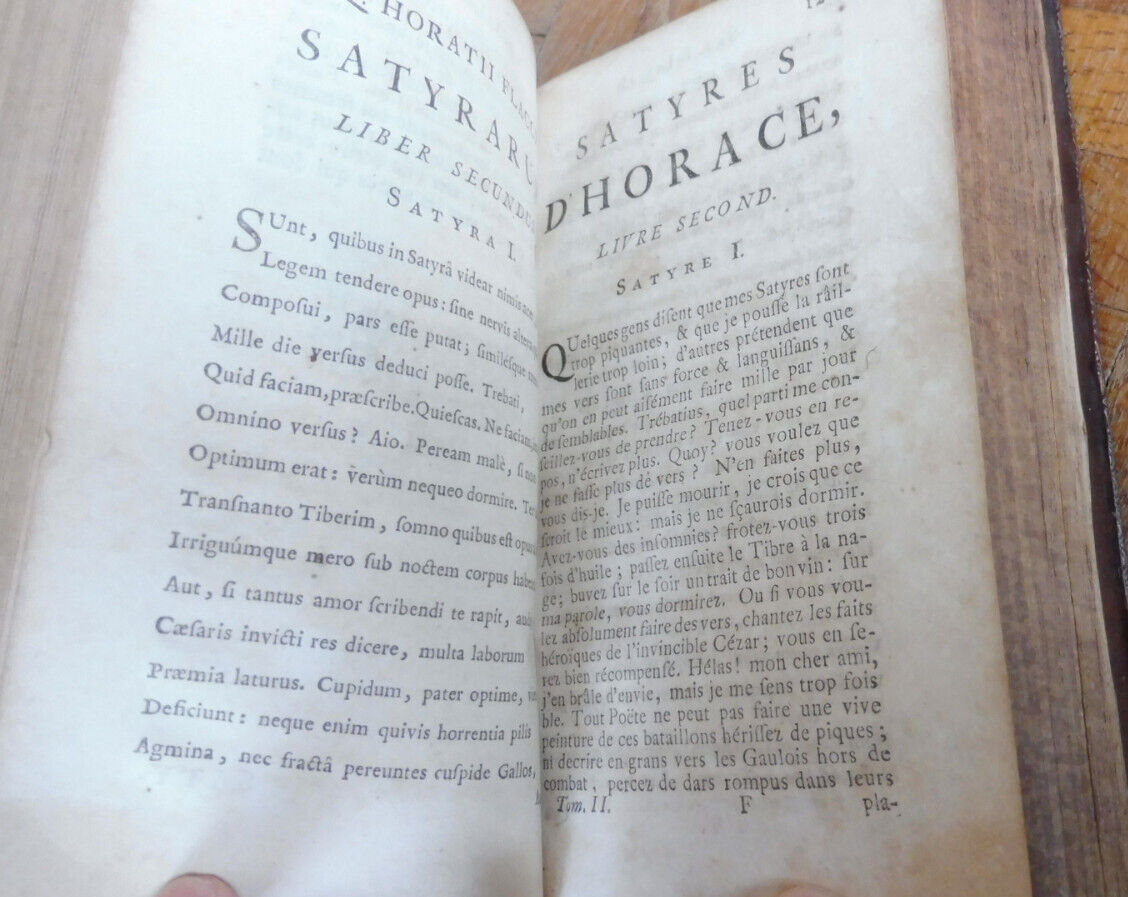 Oeuvres d'Horace (Tarteron trad.) 1710 2/2