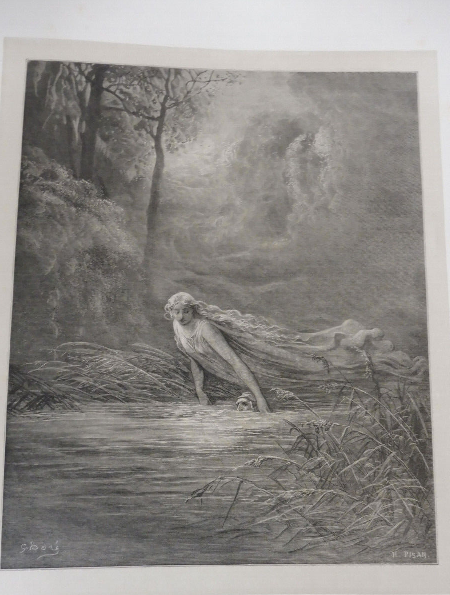 Le Purgatoire. Le Paradis. L'enfer (Dante) 1868 illus. Doré IN FOLIO 2/2