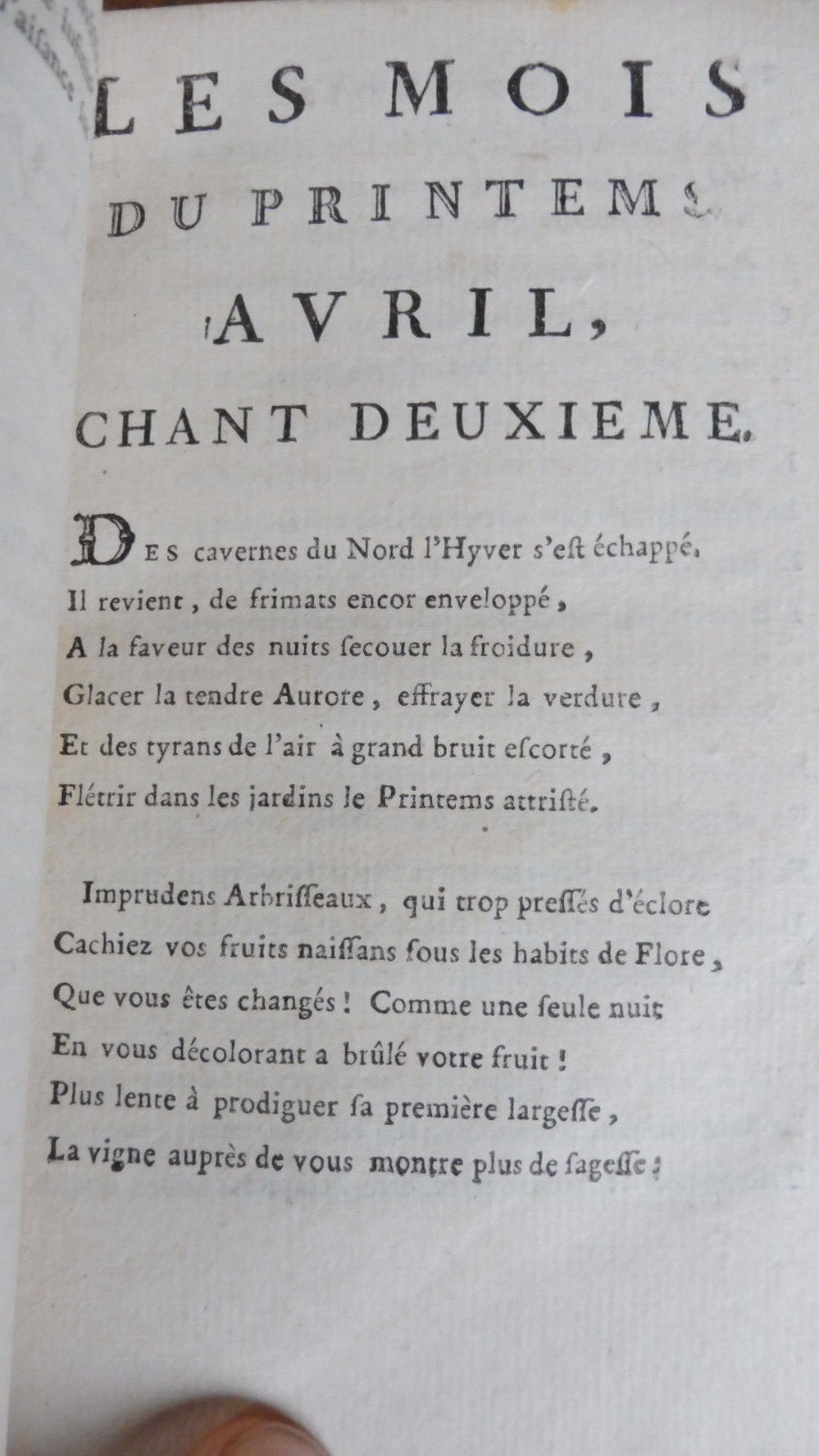 Les Mois (Jean-Antoine Roucher) 1779