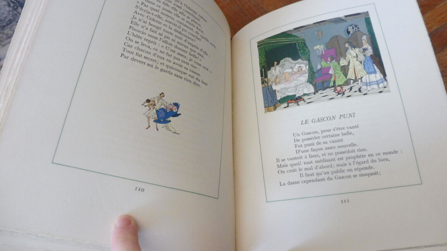 Contes de La Fontaine s.d. illus. Lemarié 2/2 NUMEROTE VELIN
