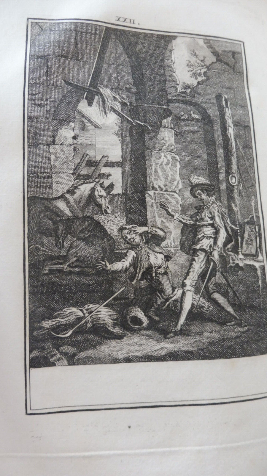 Histoire de l'admirable Don Quichotte (Cervantès) 1798 4/4 illus. COYPEL