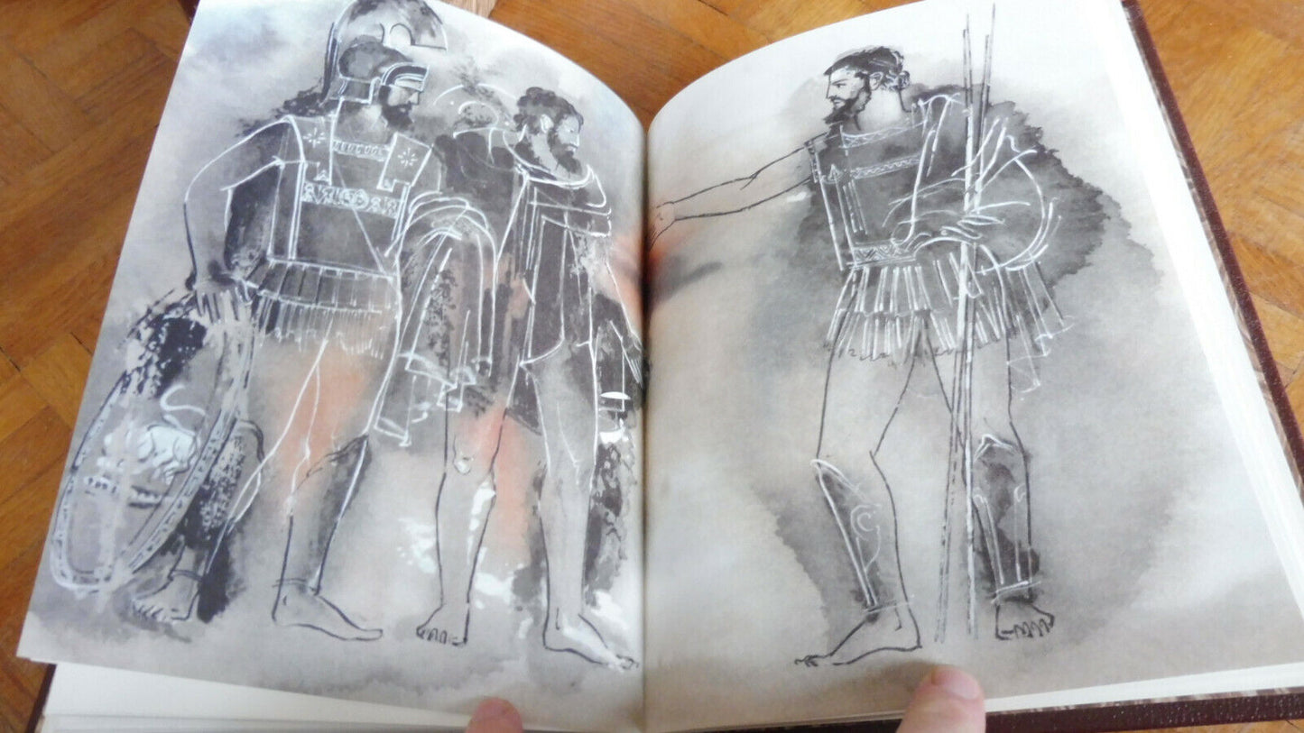 Tragédies de Sophocle 3/3 boitages illus. Varlamos 1973