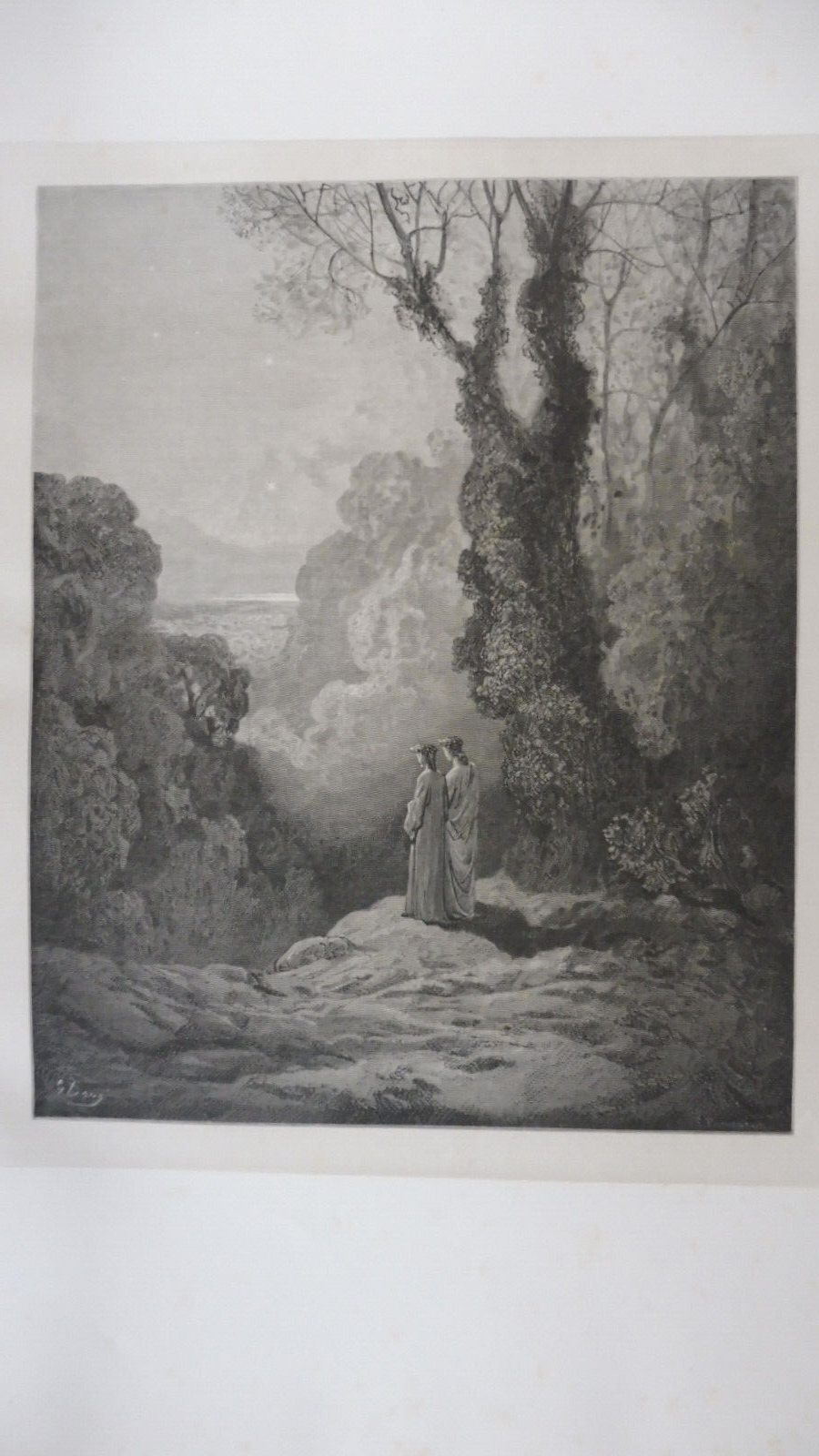 Le Purgatoire. Le Paradis. L'enfer (Dante) 1868 illus. Doré IN FOLIO 2/2