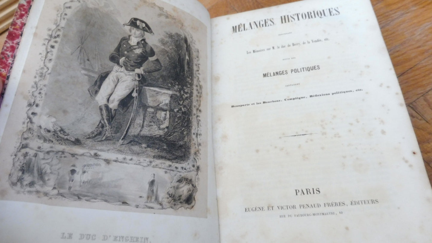 Mélanges historiques (Chateaubriand) s.d.