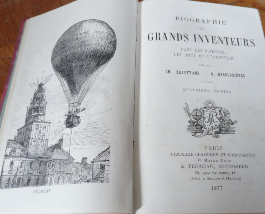 Biographie des grands inventeurs (Beaufrand & Desclosières) 1877