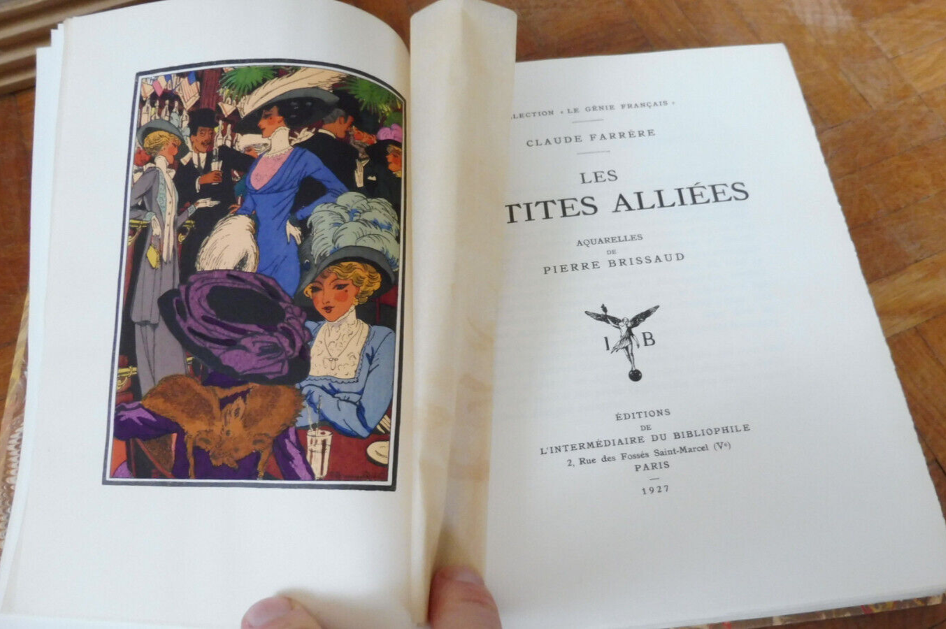 Les Petites alliées (Claude Farrère)1927 illus. Brissaud RIVES