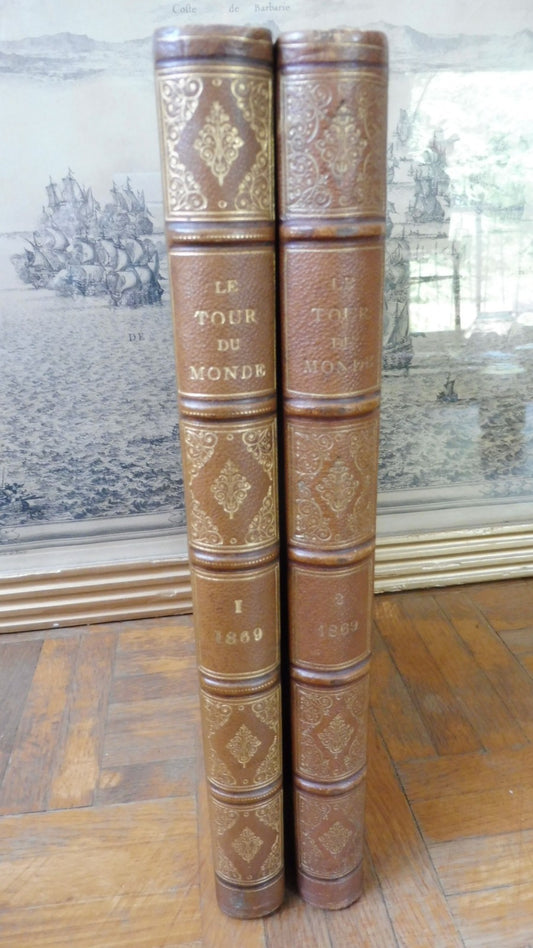 Le Tour du Monde. Année 1869 (E. Charton) 1869 2/2 INDE, ESPAGNE, ALASKA...