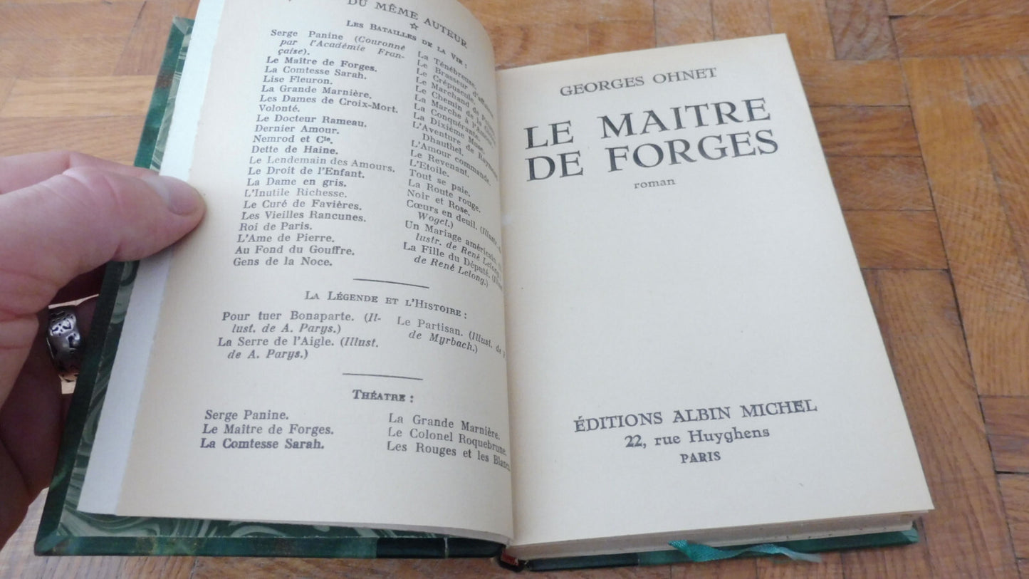 Le Maître des forges (Georges Ohnet) 1954