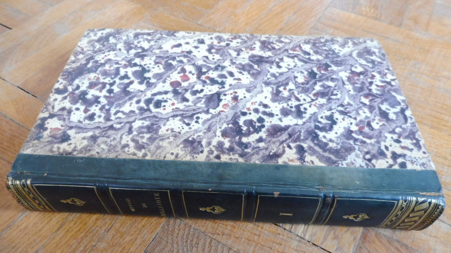 Oeuvres de Millevoye 1827 4 tomes en 3 vol. COMPLET