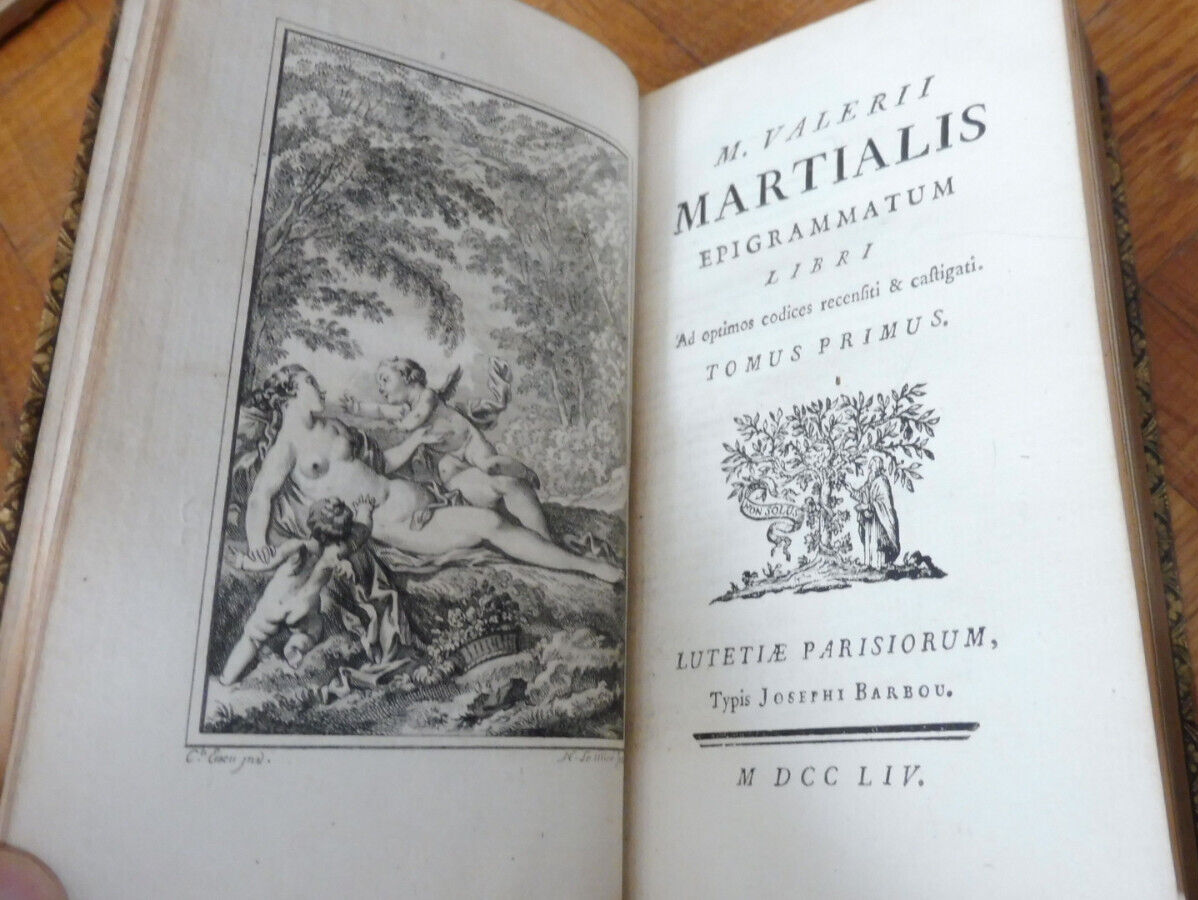 M. Valerii Martialis epigrammatum libri I 1754 2/2