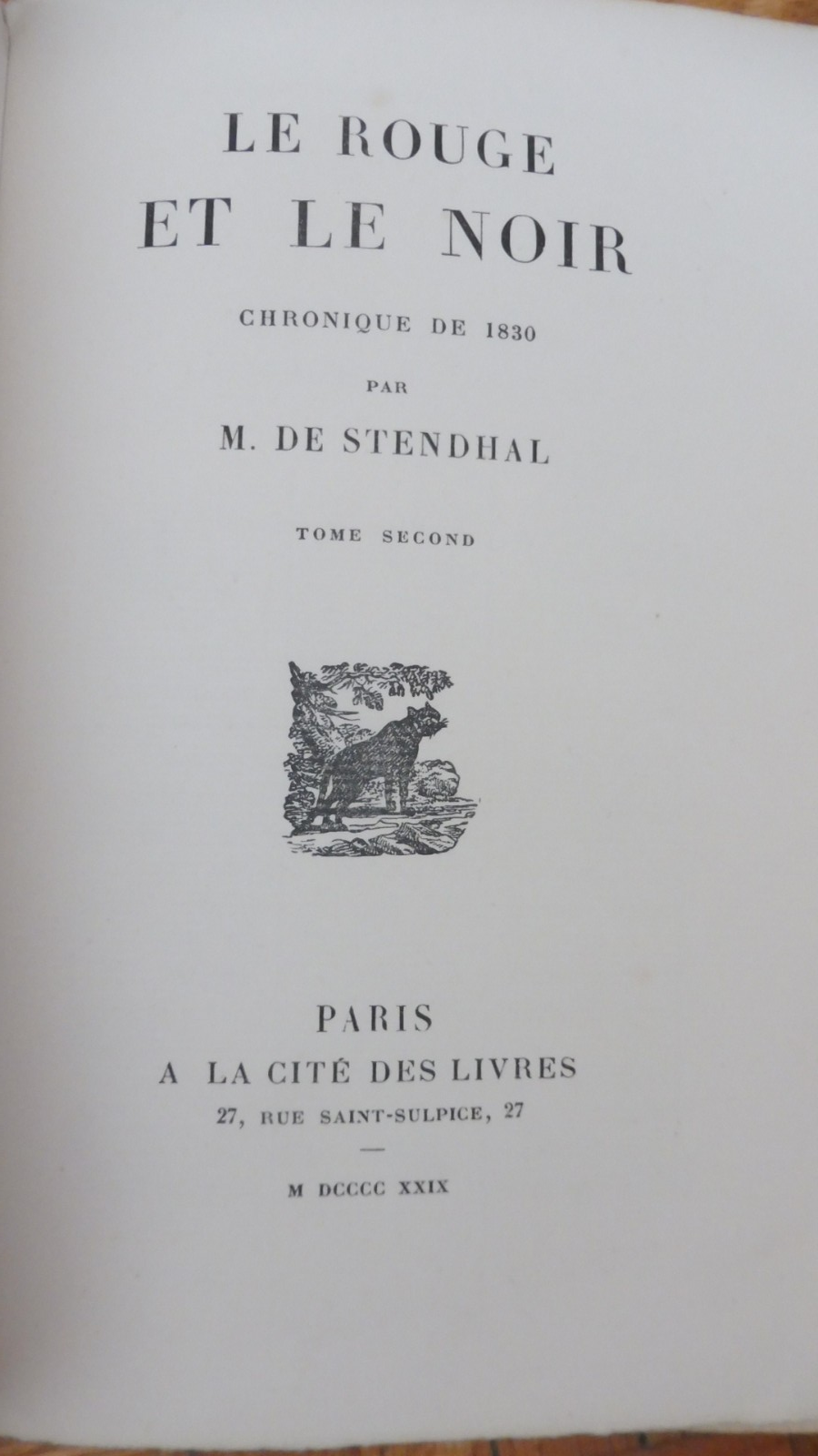 Le Rouge et le noir (Stendhal) 1929 2/2
