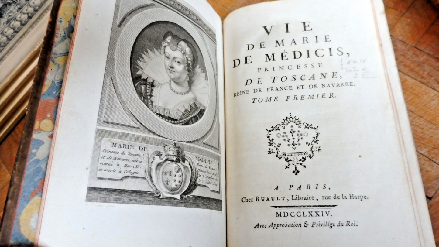 Vie de Marie de Médicis (Thiroux D'Arconville) 1774 3/3
