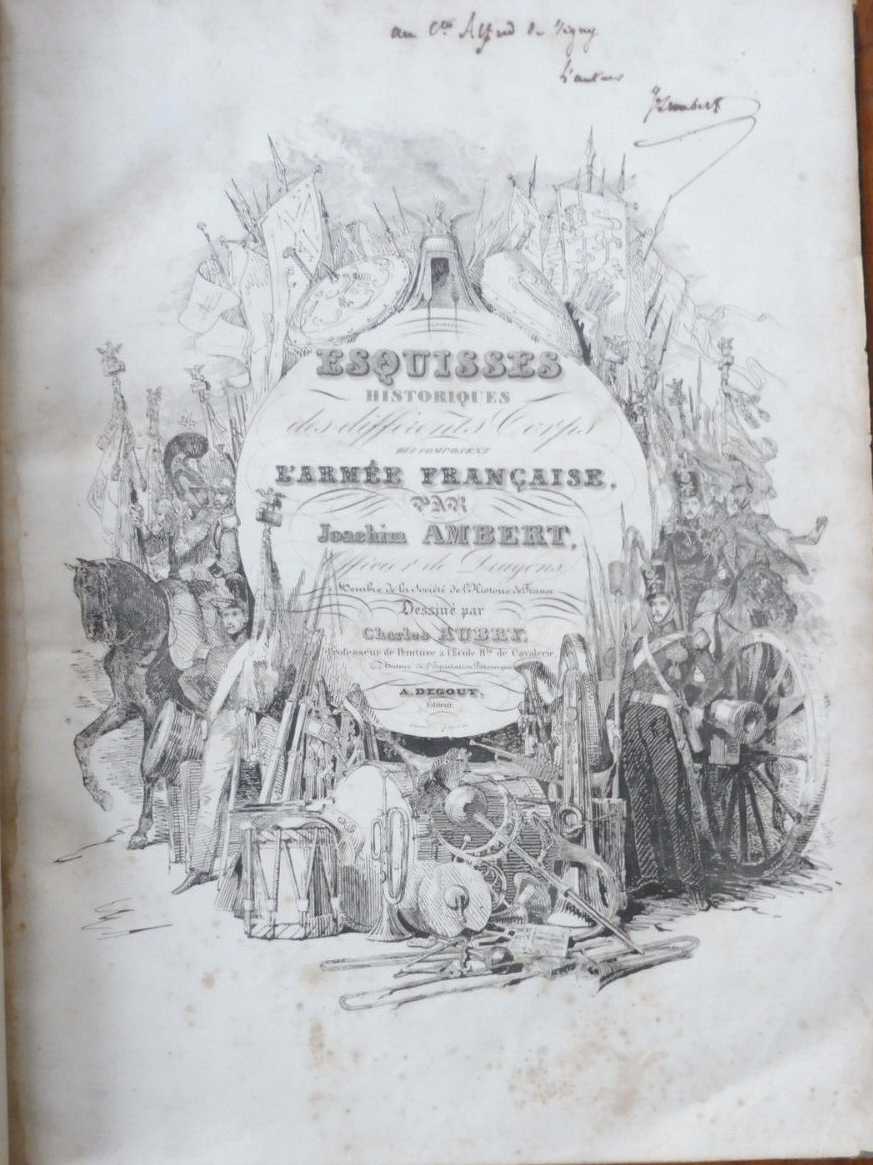 Esquisses historiques des corps de l'armée Française (Isambert) s.d. ex De Vigny