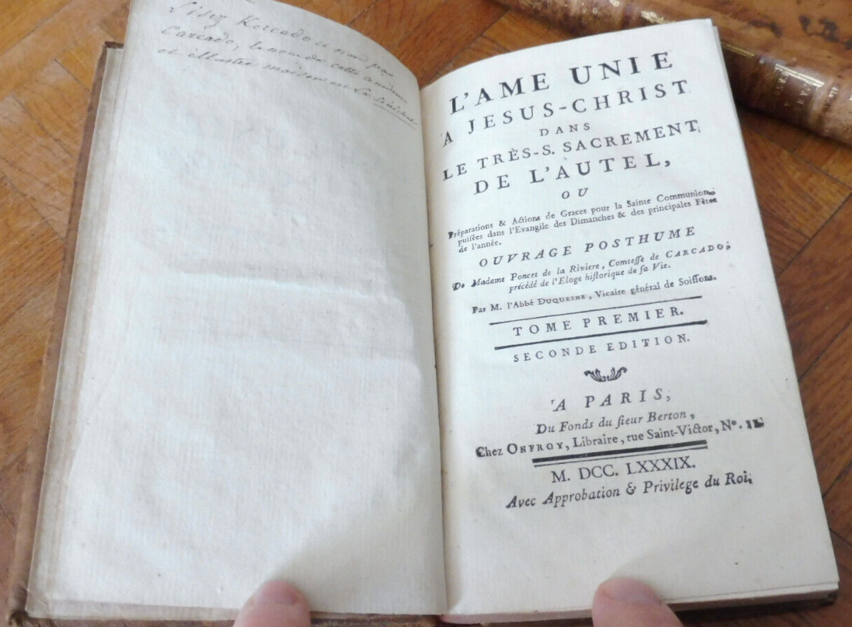 L'Âme unie à Jésus-Christ (Duquesne) 1789 2/2