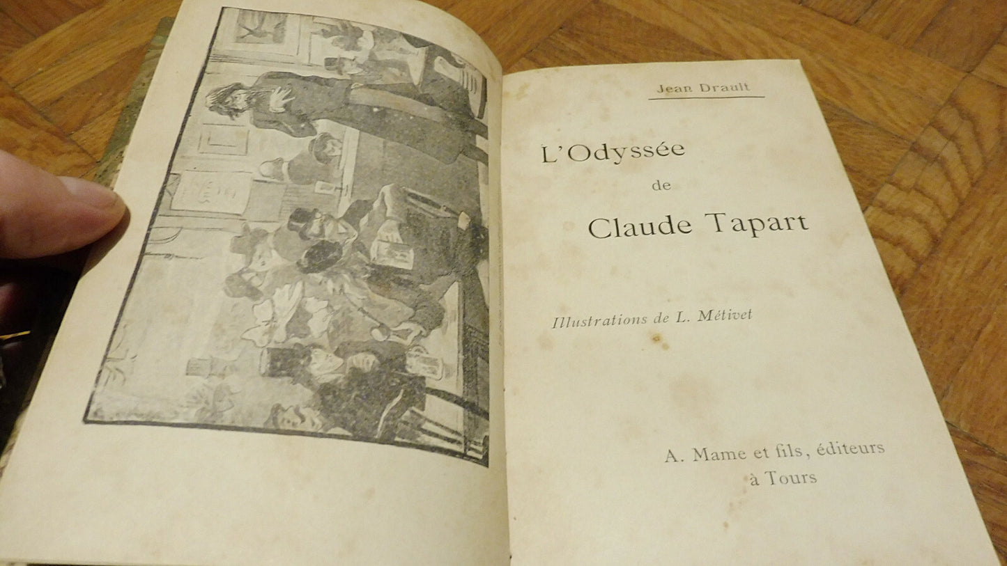 L'Odyssée de Claude Tapart (Jean Drault) s.d.