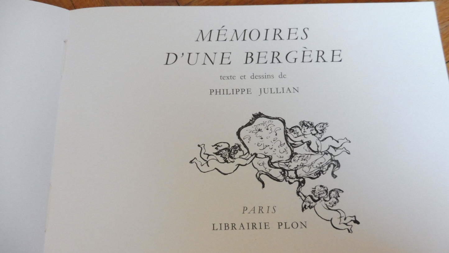 Mémoires d'une bergère (Philippe Jullian) 1959
