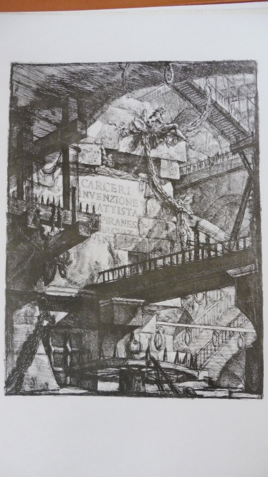 Les Prisons imaginaires (Jean-Baptiste Piranèse) 1970 18 GRAVURES