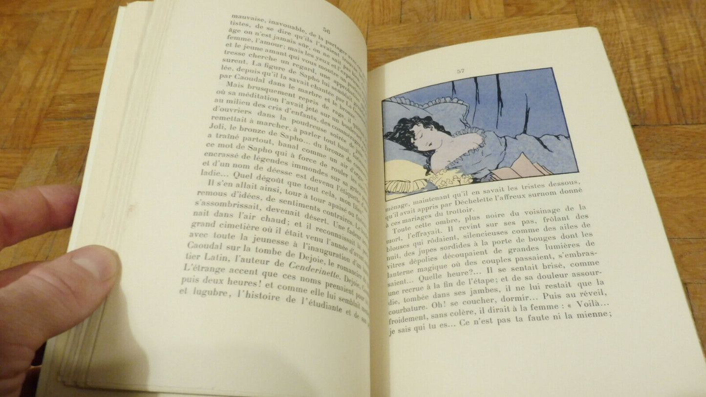 Sapho (Alphonse Daudet) 1929 illus. Rousseau NUMEROTE