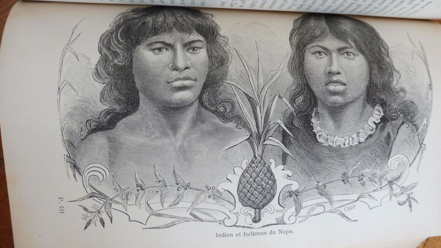 Voyage d'exploration d'un missionnaire dominicain (Magalli) 1889 EQUATEUR