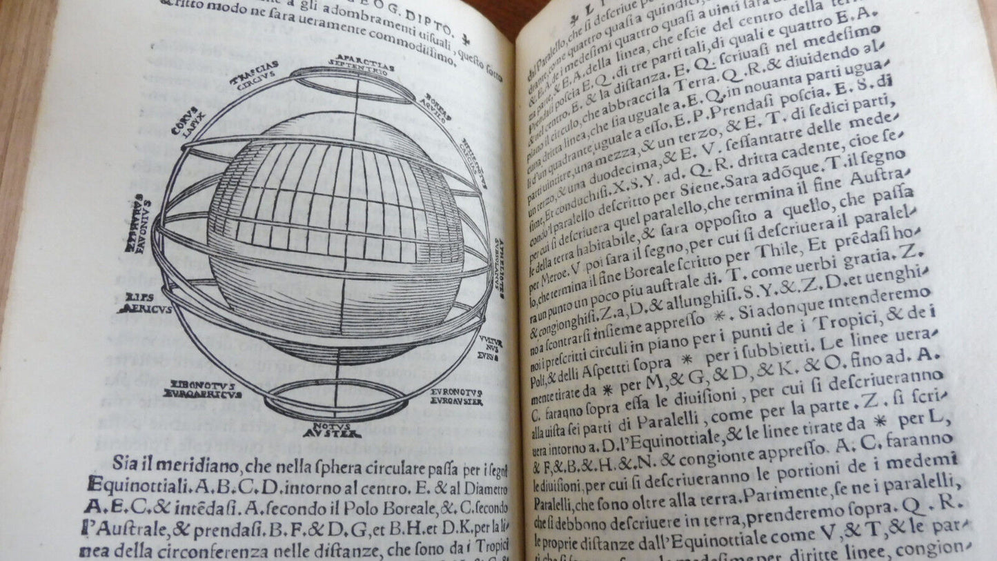 Geografia di Claudio Ptolemeo Alessandrino (PA Matiolo trad.) 1548