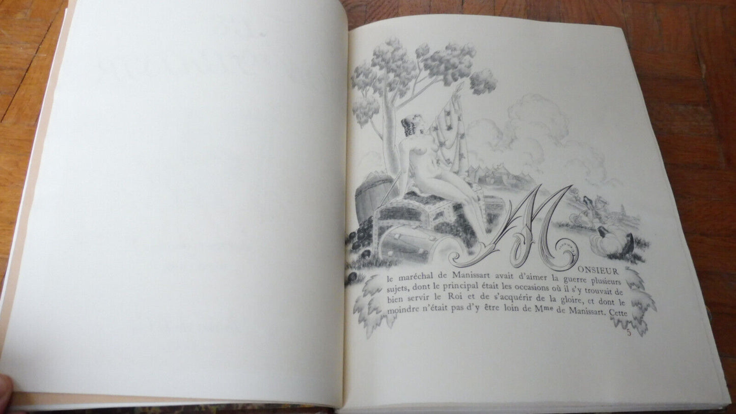 Le Bon plaisir (Henri de Régnier) 1945 illus. Leroy NUMEROTE VELIN