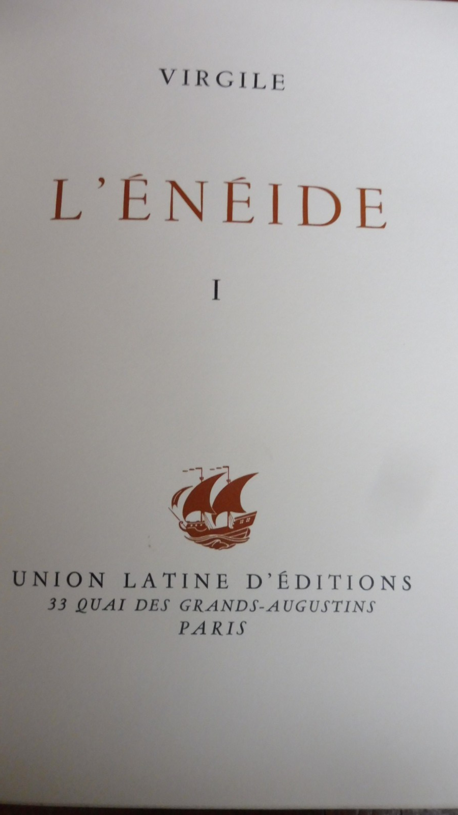L'Enéide. Les Bucoliques. Lucrèce (Virgile) illus. Mahn, Legrand & Chièze 4/4
