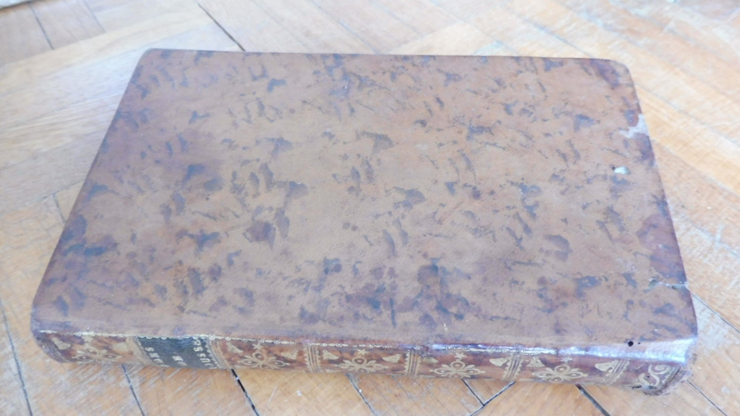 Oeuvres choisies et odes sacrées de Rousseau 1774