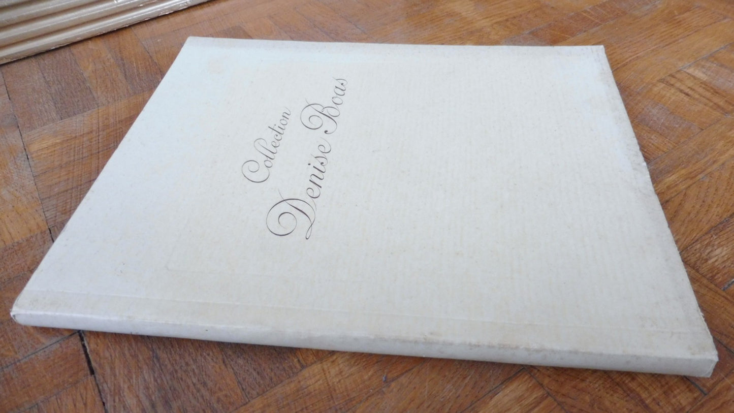 Collection Denise Boas 1937 CATALOGUE