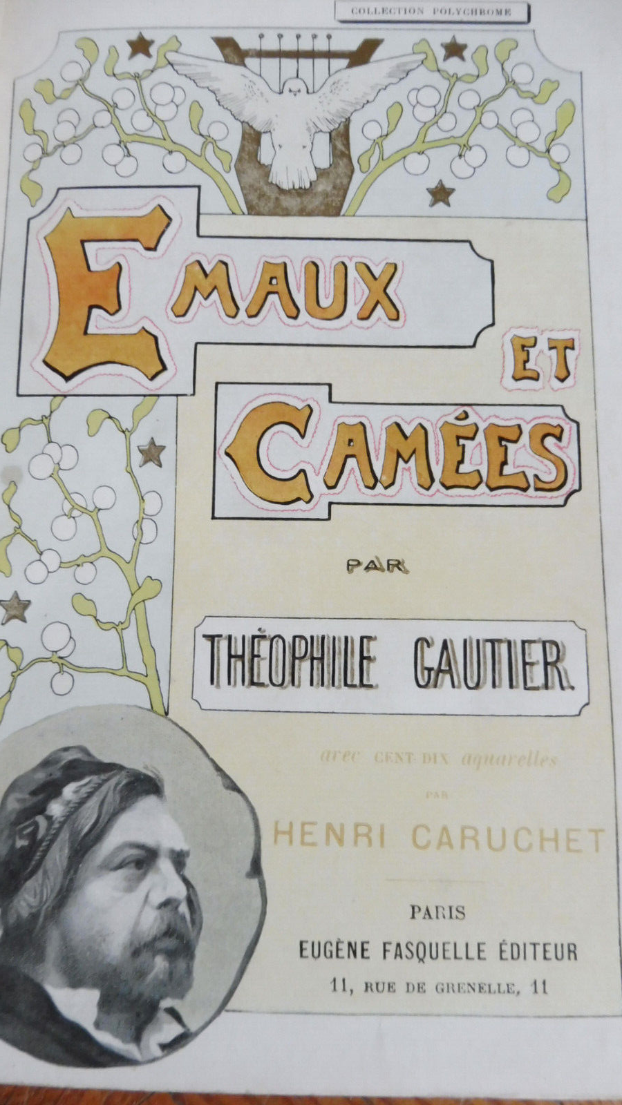 Emaux et camées (Théophile Gautier) 1923 illus. Caruchet