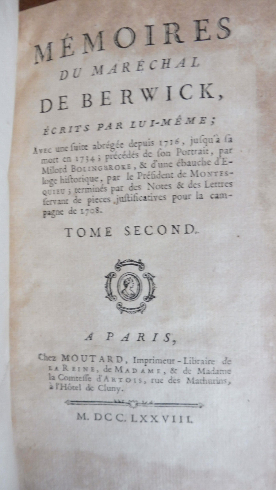 Mémoires de Berwick (Jacques Fitz-James, duc de Berwick) 1778 2/2