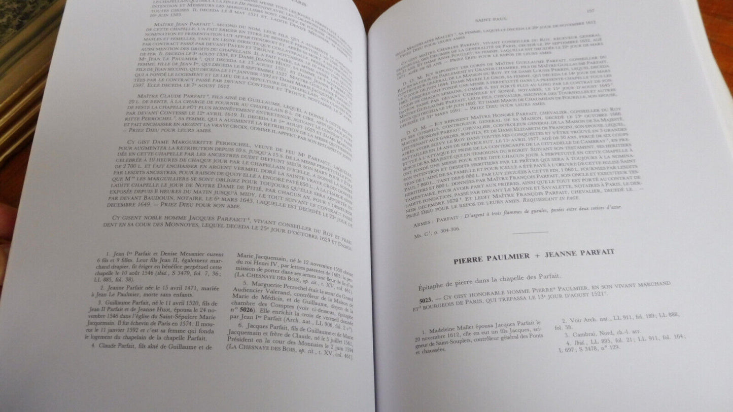 Epitaphier du vieux Paris. Tome 11 (Hélène Verlet) 1998
