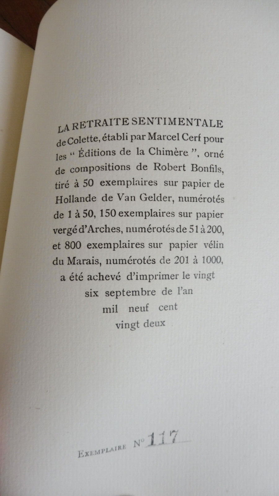 La Retraite sentimentale (Colette) 1922 illus. Robert Bonfils
