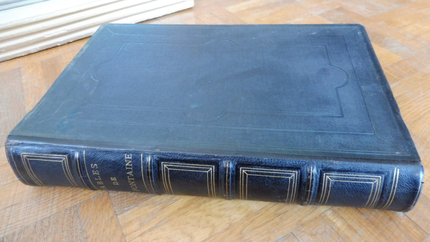 Contes de La Fontaine 1854 illus. Grandville