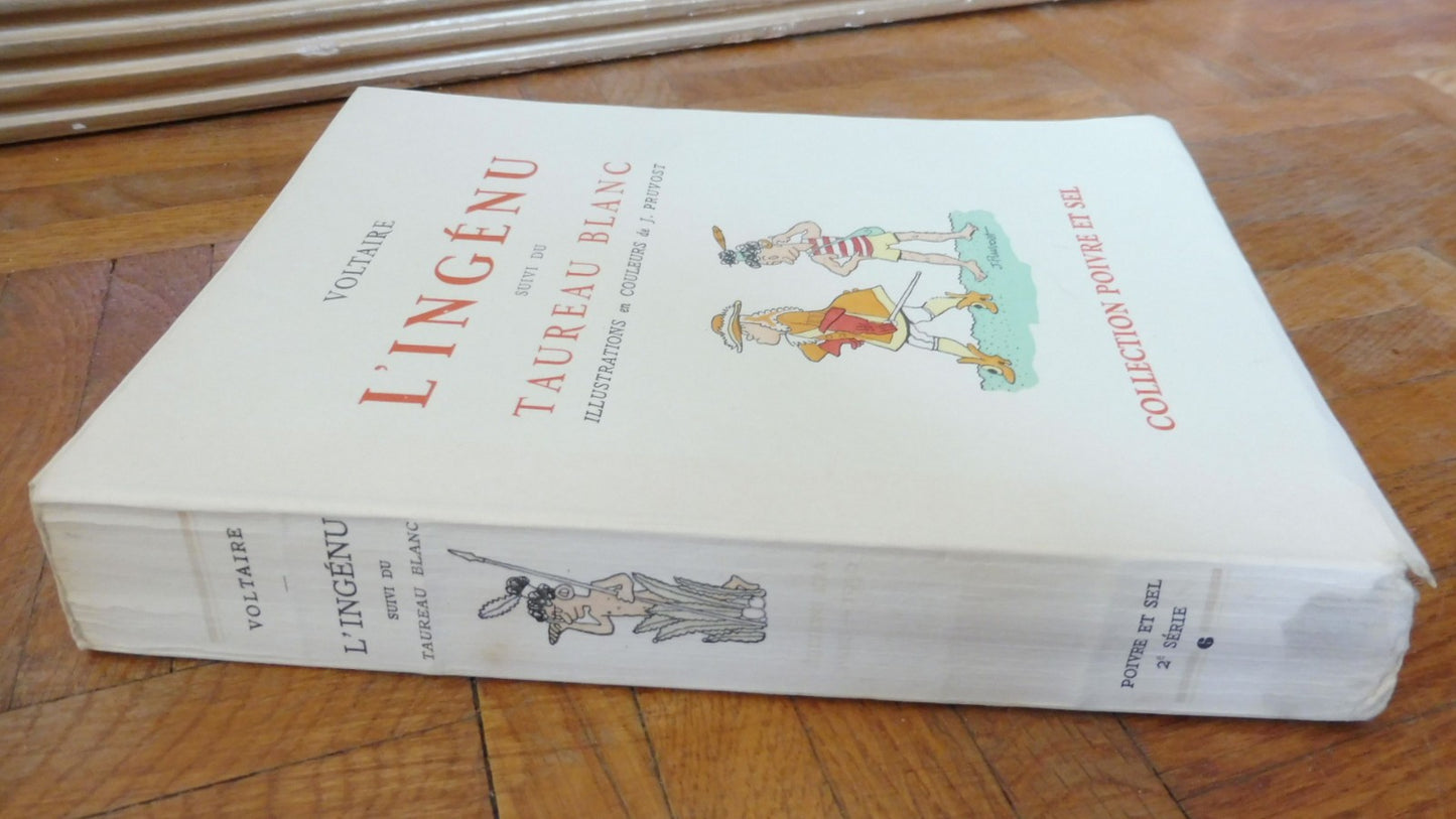 L'Ingénu. Le Taureau blanc (Voltaire) 1930 illus. Pruvost