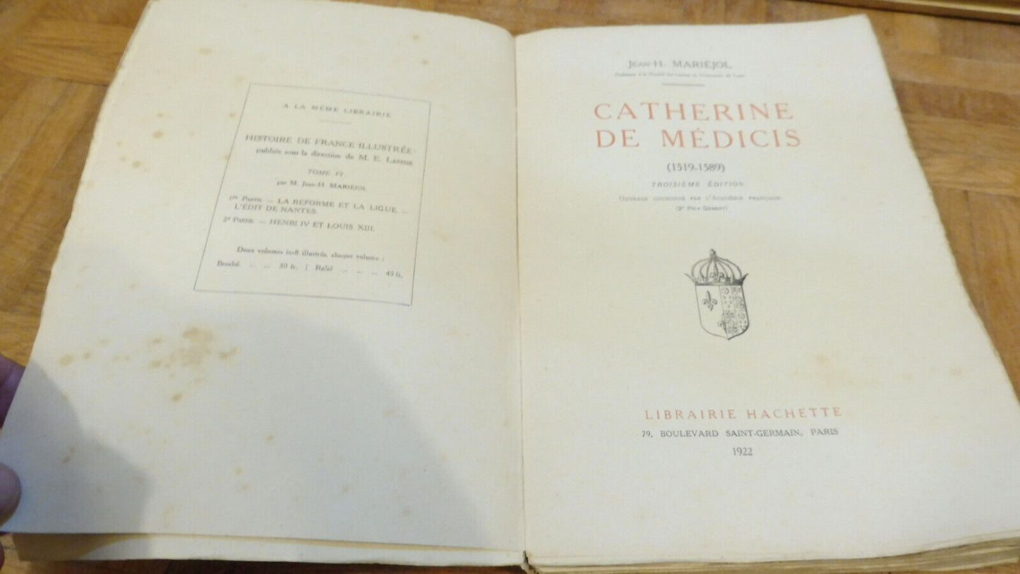 Catherine de Médicis (Jean-H. Mariéjol) 1922