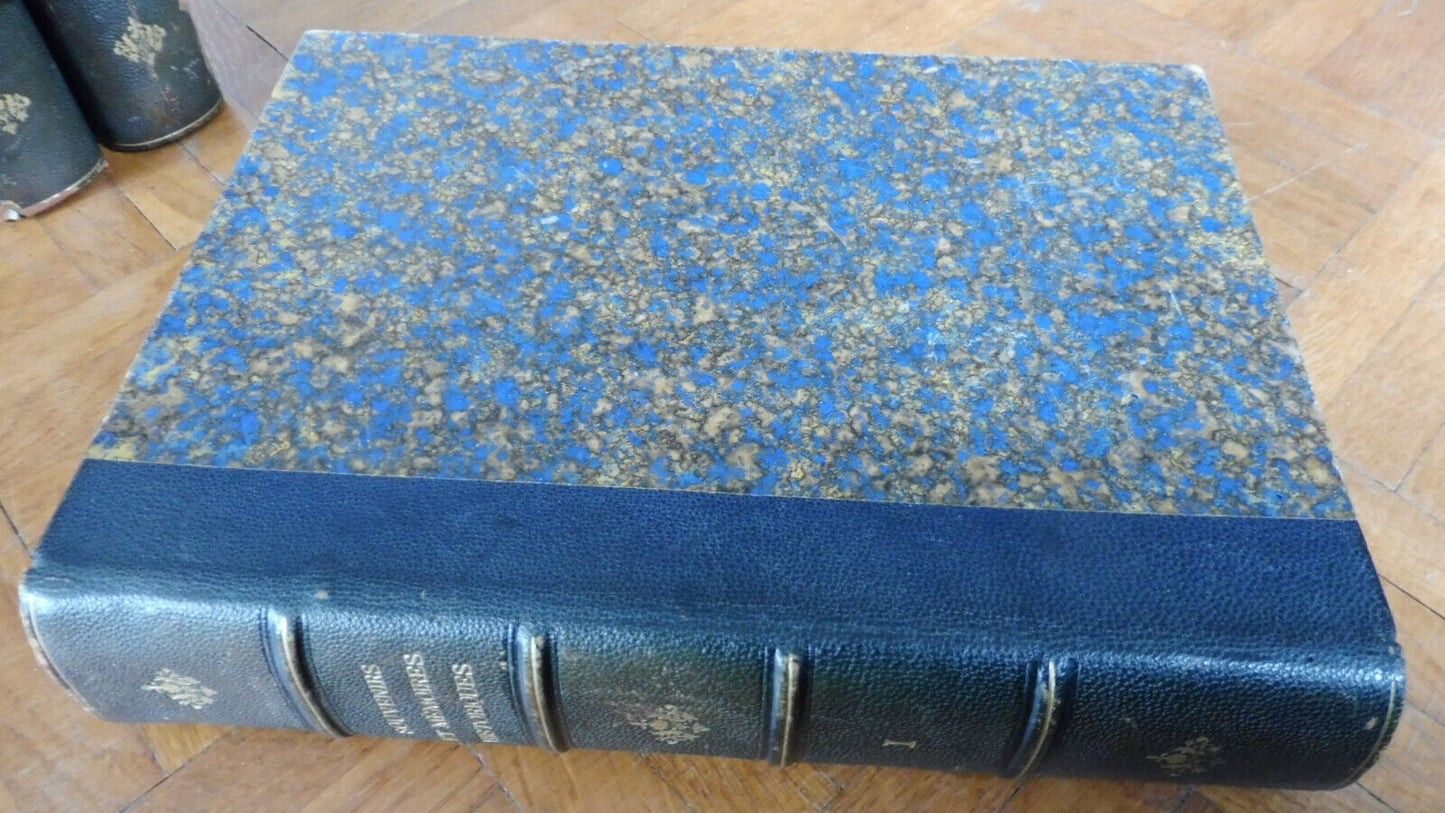 Souvenirs et mémoires historiques 15 vol. en 3 tomes