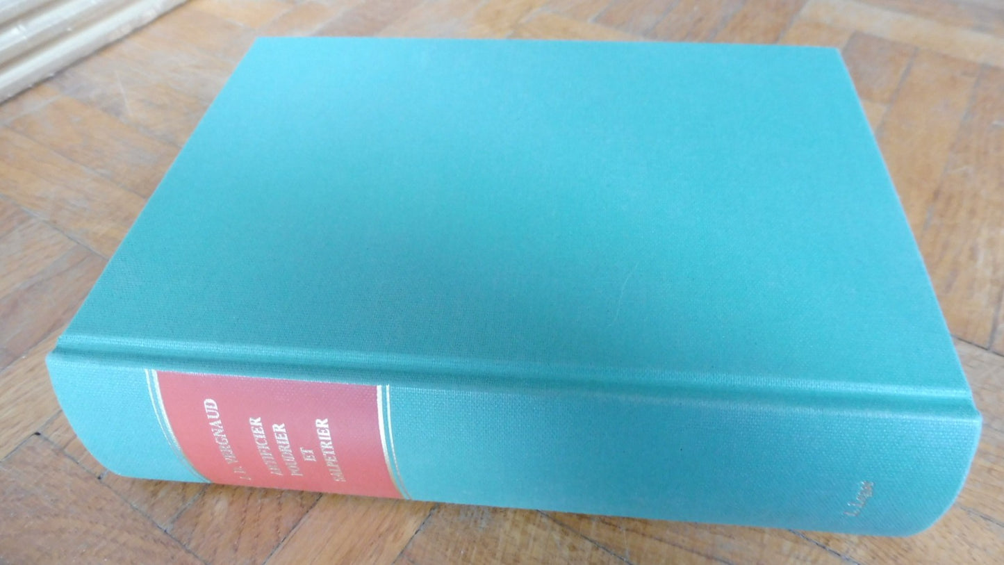 Manuel de l'artificier, du poudrier et du salpêtrier (Vergnaud) 1981 RORET
